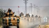 Из Турции на сирийский Аль-Баб выдвинулась колонна танков