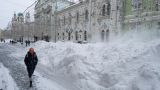 Городские службы Москвы приведены в режим повышенной готовности из-за снегопада