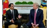 Президент США Трамп обсудил с эмиром Катара Аль Тани переговоры с талибами