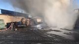 В Ростовской области горел завод нефтепродуктов