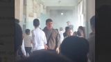 Потолок рухнул в школе в Каспийске