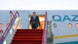 Президент Казахстана прибыл с государственным визитом в Азербайджан