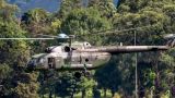 В Колумбии упал военный вертолет