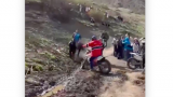 В дагестанском селе лошадь сбила мотоциклиста