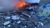 В Карагандинской области Казахстана взорвался магазин