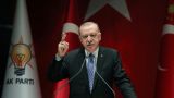 Турецкая лира отреагировала падением на заявления «бескомпромиссного» Эрдогана