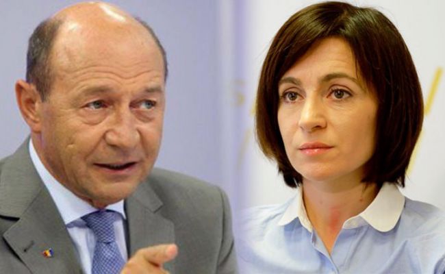 Санду, как президент Молдавии — дура, но как унионист — молодец — Траян Бэсеску