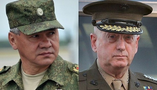 Министр обороны РФ в первый раз встретился с главой Пентагона