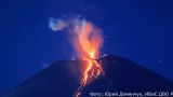 Вулкан Ключевской на Камчатке выбросил пепел на высоту 5,5 км
