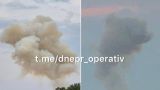 В Днепропетровске и Краматорске столбы дыма после взрывов