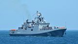 Фрегат «Адмирал Эссен» отработал в Черном море уничтожение береговых целей