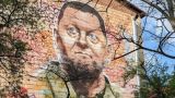 A fly bit: in Kiev painted over the property of the republic — a mural with a portrait of Zaluzhny