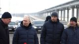 Президент России осмотрел восстановленный Крымский мост