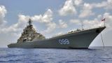 Атомный крейсер «Петр Великий» выполнил ракетные стрельбы в Баренцевом море