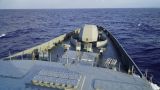 Ракетный фрегат «Адмирал Горшков» с «Цирконами» на борту отметился в Атлантике