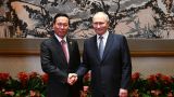 Путин на встрече с президентом Вьетнама отметил дружеские отношения Москвы и Ханоя