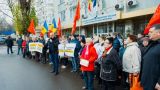 «Это антигуманно»: в Молдавии социалисты протестуют против социальной политики