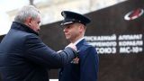 Астронавт США Ник Хейг будет с гордостью носить российский орден Мужества