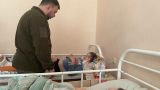 Пушилин посетил раненых детей из населенных пунктов ДНР