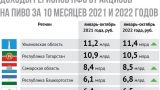 Ульяновский бюджет установил пивной рекорд России