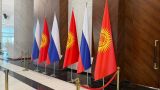 Queues gathered at the Embassy of Kyrgyzstan in Moscow — video