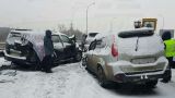 Массовое ДТП под Владивостоком: столкнулись 48 машин, 7 пострадавших
