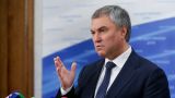 Володин инициировал обращение к парламентам Европы по СВО: Россия «еще не воевала»
