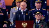 Владимир Путин официально поздравил всех участников парада Победы в ВОВ