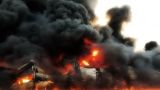В Харькове уничтожено хранилище топлива для военной техники ВСУ — Минобороны