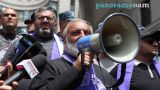 Стояние у МИД Армении: полиция предупредила протестующих