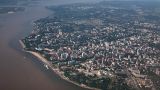 Уровень воды в реке Амур у Хабаровска превысил опасные показатели
