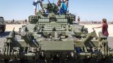 The United States assessed the capabilities of the Russian Vepr mine clearance installation