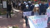 В Киргизии прошел митинг против присоединения к России