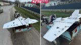 В Молдавии соцсети «взорвал» очередной дрон: по селу его возили на мотоблоке