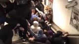 В Риме госпитализированы 15 россиян: обрушение эскалатора метро
