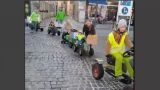 Дети на игрушечных тракторах поддержали протестующих в Германии фермеров