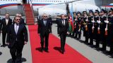 Медведев в Баку: Наше желание простое — чтобы в Карабахе был мир
