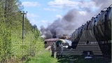 Рассуха — Унеча: в Брянской области подорвали железную дорогу, сошел с рельсов поезд