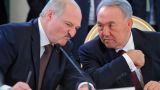 Назарбаев пригласил Лукашенко на саммит ШОС в Казахстане