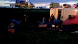 В Татарстане перевернулся автобус с пассажирами
