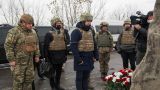 Военный аташе и глава МИД Дании посетили позиции украинских военных на Донбассе