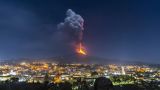 Извержение вулкана произошло на Сицилии