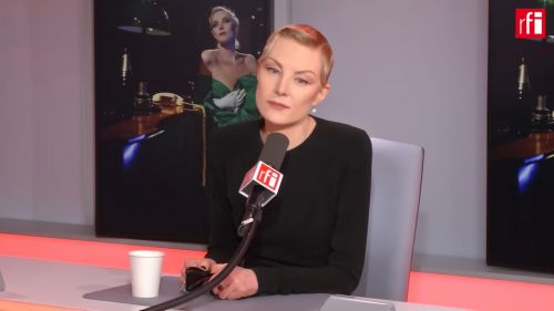 It became known why Litvinova so often flies to Russia from Paris