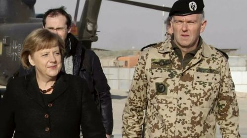 A general close to Merkel called for an urgent conclusion of peace on Ukraine