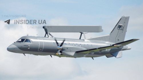 A plane donated by Sweden began flying combat missions over Ukraine