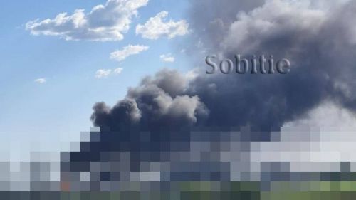 Ударами дронов «Герань-2» поражена подстанция «Днепровская» — военкоры