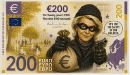 Historic slap in the face: Europeans ridiculed the new euro, offering more creative ideas