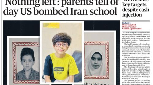 Kornilov: The Guardian writes about the tragedy in Minaba because the US president is Trump