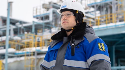 Russia burned gas on May Day