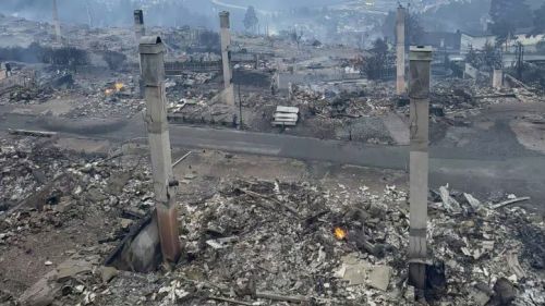Катастрофический пожар: Норвегия не помнит подобного со времен Второй мировой войны